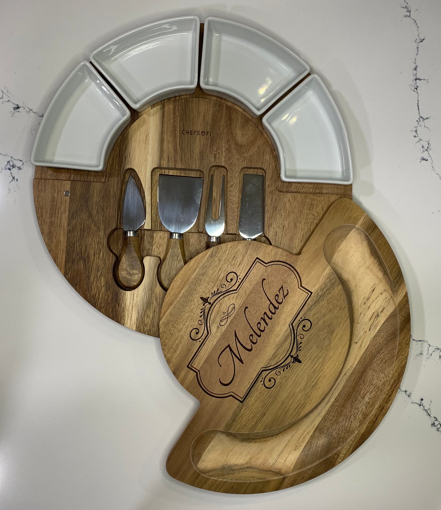 Charcuterie Board with Custom Engraving