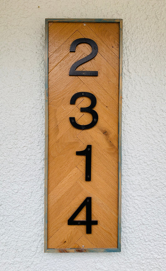 Custom-Built House Numbers